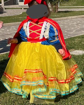 Vestito carnevale Biancaneve