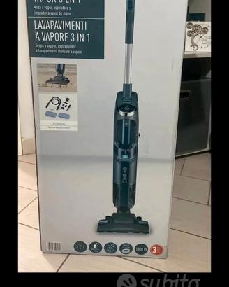 nuovissima scopa aspira e lava pavimenti a vapore 