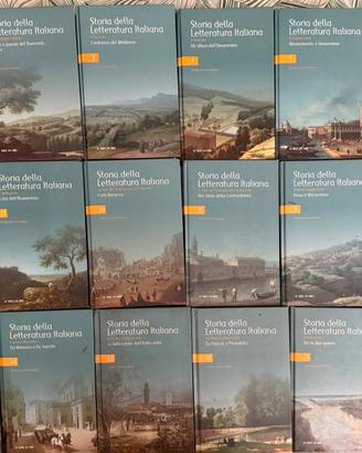 Storia della letteratura italiana 18 volumi
