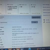 Laptop Intel i7-6600 CPU