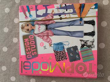 libro top model da disegnare per bambini