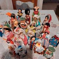 set 25 bambole da collezione 