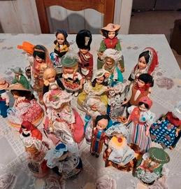 set 25 bambole da collezione 