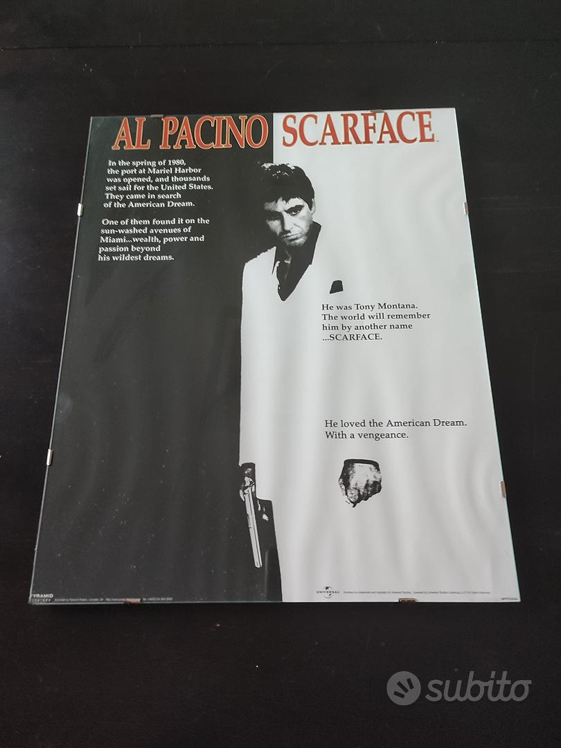 Quadro-poster locandina Scarface, Al Pacino - Arredamento e Casalinghi In  vendita a Novara