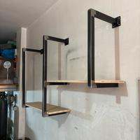 Mensole moderne stile industrial su misura