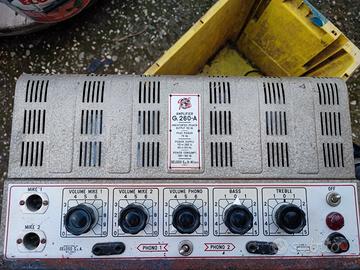 Amplificatore a valvole vintage Geloso