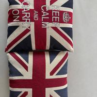 Cuscini con bandiera inglese