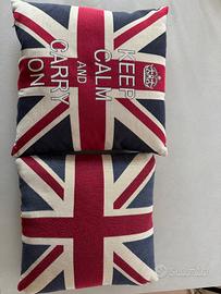 Cuscini con bandiera inglese