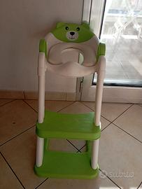 Riduttore wc per bambini con scaletta