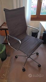 Poltrona da ufficio ICF Una Management marrone