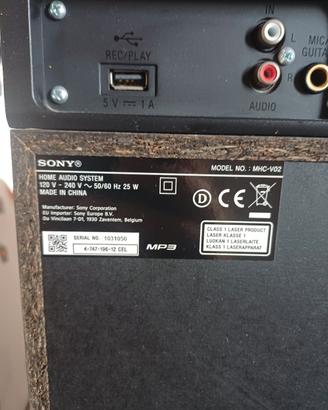 cassa bluetooth  sony MHC-V02 