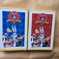 Carte looney tunes. Mai giocate. Scatola rovinata