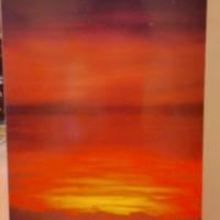 Quadro tramonto 