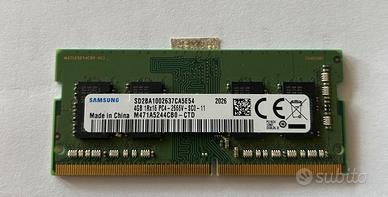 SAMSUNG Memoria RAM da 4 GB DDR4 2666 MHz