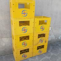 CASSE IN PLASTICA PER BOTTIGLIE D' ACQUA