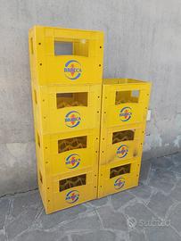 CASSE IN PLASTICA PER BOTTIGLIE D' ACQUA