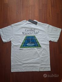 tshirt nude project tennis tee blianca taglia L