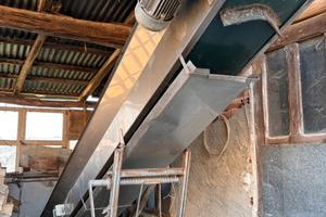 Nastro elevatore legna uva nocciole