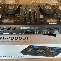 Consolle GEMINI CDM 4000 BT