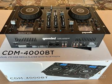 Consolle GEMINI CDM 4000 BT
