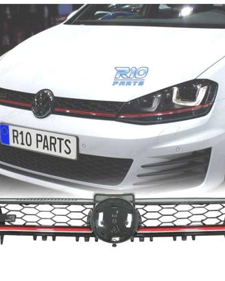 GRIGLIA VOLKSWAGEN VW GOLF 7 12-17 GTI NERO ROSSO