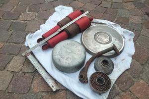 Ammortizzatori pedalina copri magnete moto Guzzi 