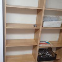 scaffale ikea color faggio