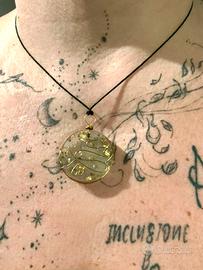 Collana fatta a mano interamente da me regolabile