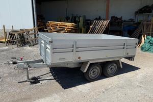 Carrello auto doppio asse