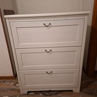 Cassettiera Ikea Bianca con N.4 Cassetti