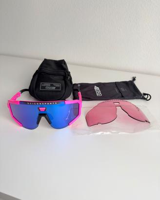 Occhiali Scicon Aeroscope rosa fluo