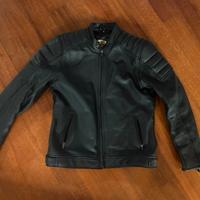 Giacca moto in  pelle