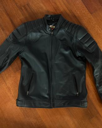 Giacca moto in  pelle