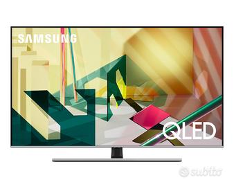 SMART TV SAMSUNG QLED 65 POLLICI ￼Q74T 4K + LED