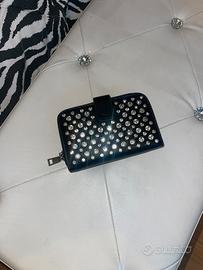 Portafogli nero brillantini