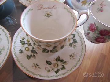 tazze royal albert  i mesi