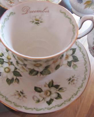 tazze royal albert  i mesi