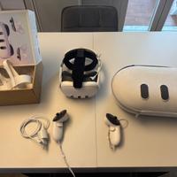 Meta Quest 3 512GB + Custodia Aubika e Accessori