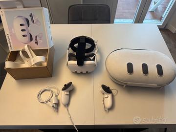 Meta Quest 3 512GB + Custodia Aubika e Accessori