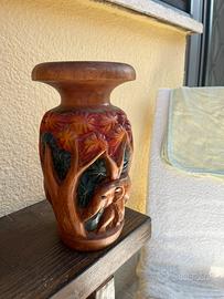 Vaso in legno