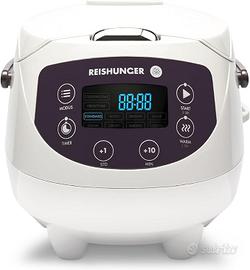 Reishunger Mini Cuociriso Digitale - Vaporiera