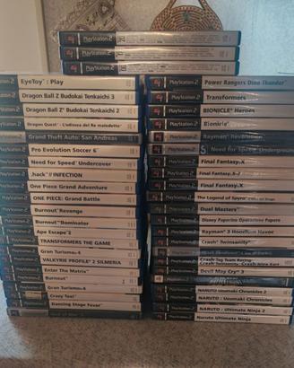 LOTTO GIOCHI PS2 ITA PREZZI IN DESCRIZIONE