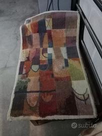 tappeto multicolore 