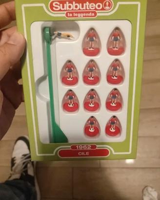 Squadra subbuteo Cile 1962