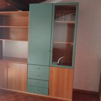 Cucina componibile e salotto 