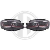 COPPIA FARI FANALI ANTERIORI VW GOLF VII GOLF 7 XE