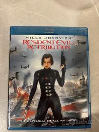 Bluray RESIDENT EVIL RETRIBUTION Italiano