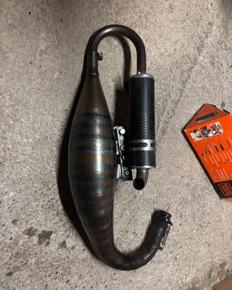 Wk racing marmitta artigianale piaggio