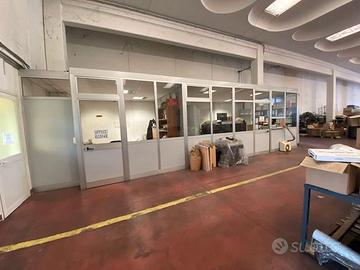 UFFICIO IN ALLUMINIO E VETRI