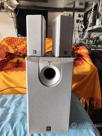 Yamaha set casse  dolby surround
